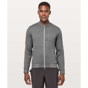 Lululemon City Sweat Bomber Thermo Grey Jacket
